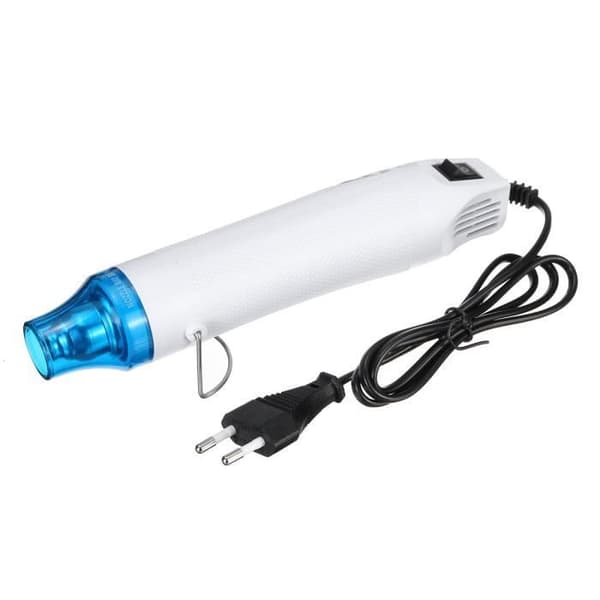 Mini Kuumailmapistooli 300W VALKOINEN