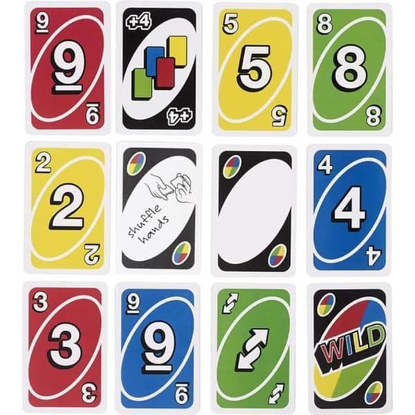 UNO lautapeli ja korttipeli