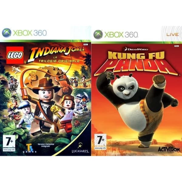 Paketti 2 XBOX 360 -peliä- REFURBISHED