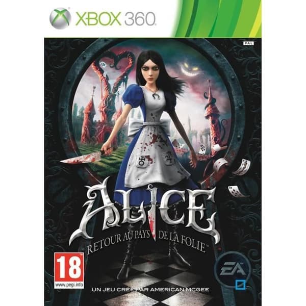 Alice: Tilbage til Vanvidslandet XBOX 360- REFURBISHED