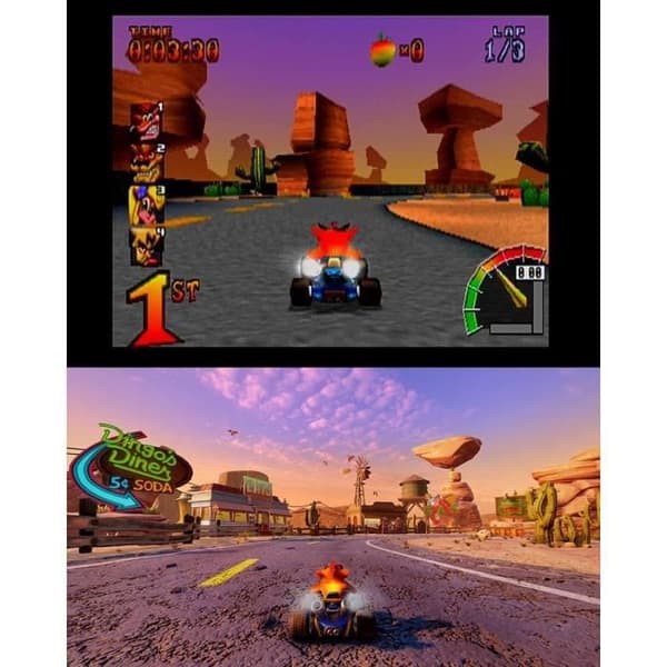 Crash Team Racing Nitro Fueled PS4-spel