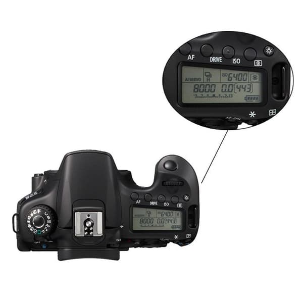 Canon EOS 60D kropp utan objektiv
