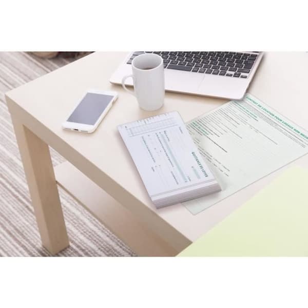 Kopplingsblock - Exacompta - Ref. 42E - 50 blad - Amagnetiskt checkpapper 95g - 10,1x16,5 cm