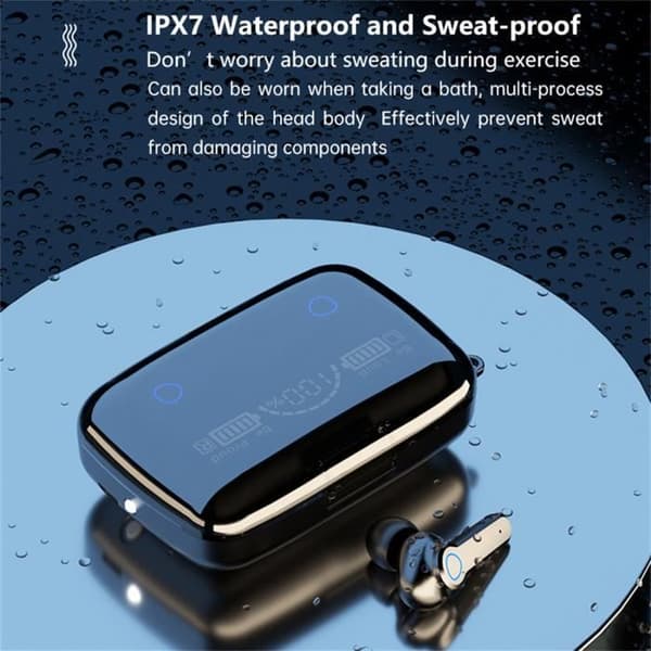 M19 Bluetooth Wireless Earphone 5.1 Mini Connected Stereo