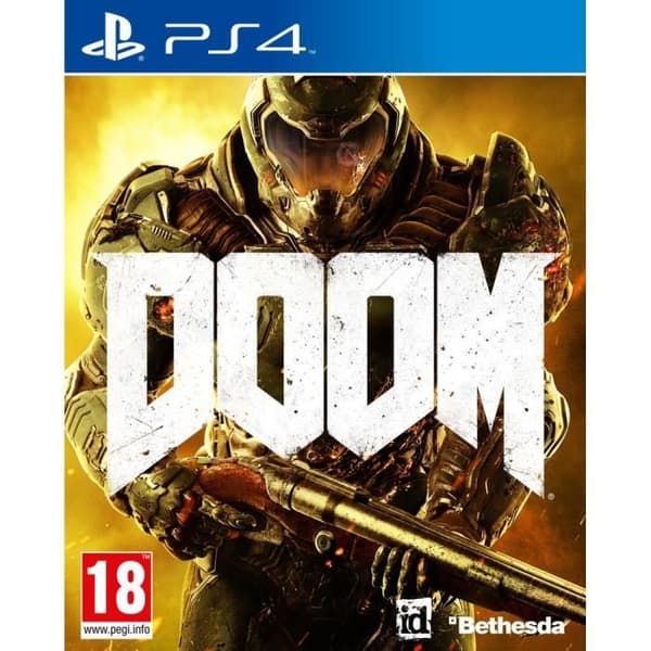 DOOM PS4 Spil- REFURBISHED