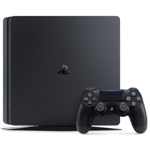 Spilkonsol - SONY - PLAYSTATION 4 - 500 GB - Sort - Inkluderer Bluetooth-controller- REFURBISHED
