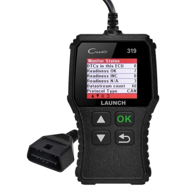 CR319 Scanner Auto Diagnostik OBD2 - EOBD-Can til at Læse og Slette Motorfejlkoder, EVAP Tester og Sensor