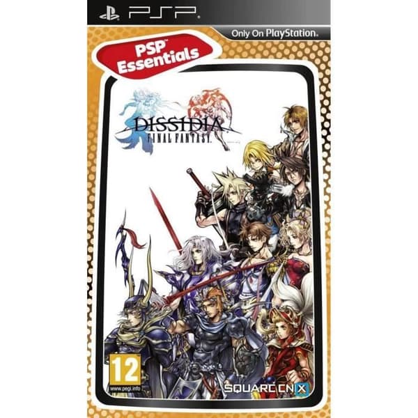 FINAL FANTASY DISSIDIA ESSENTIALS / PSP-spel