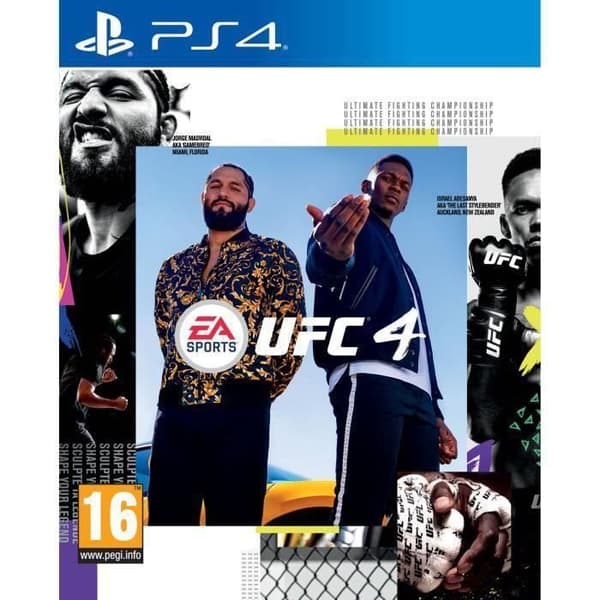 UFC 4 Spil PS4- USED