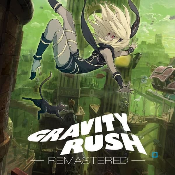 Gravity Rush Remastered PS4-spil- USED