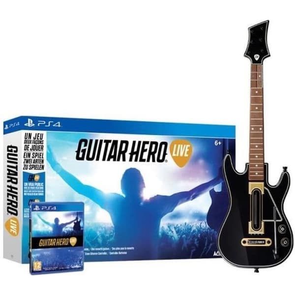 Guitar Hero Live Spil PS4- REFURBISHED