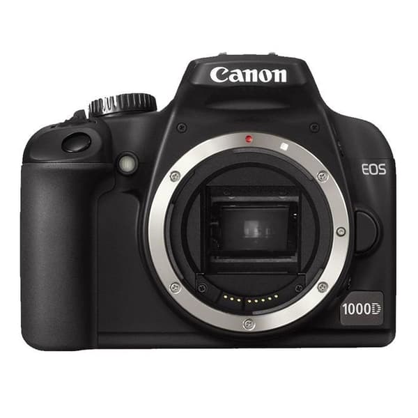 Reflex digital CANON EOS 1000D kropp utan objektiv
