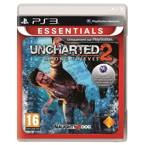 Uncharted 2: Among Thieves Essential Spil PS3- USED