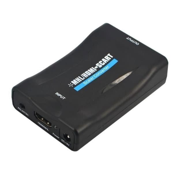 HDMI til Scart-konverter - sort