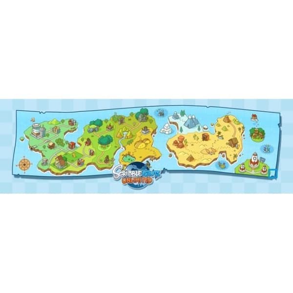 SCRIBBLENAUTS UNLIMITED [TYSK IMPORT] [SPEL...