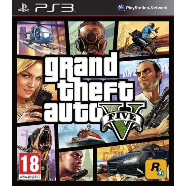 GTA V PS3-spel