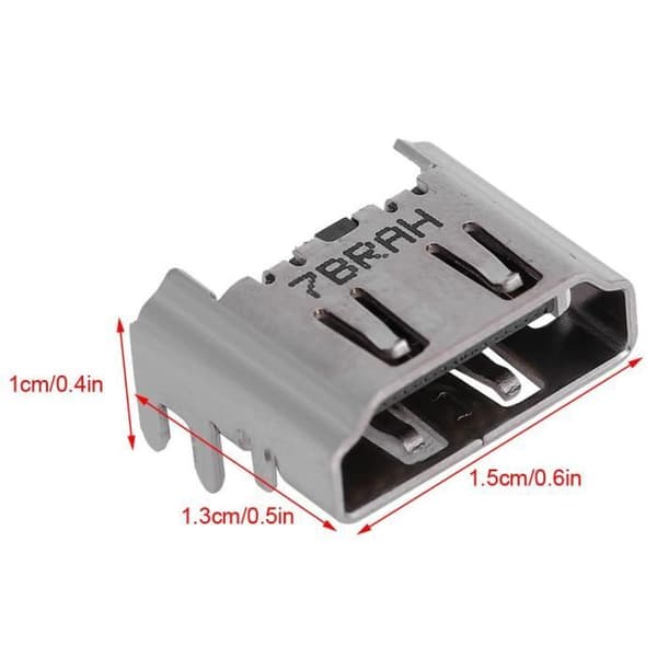 Eiffel Ersättning HDMI Port Socket Interface Connector för PS4 1000-2000