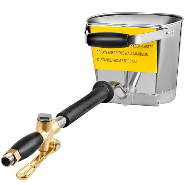Gips Sprøjte - VEVOR - 4 Sprøjte Dyser - Rustfrit Stål - Let - Kompakt
