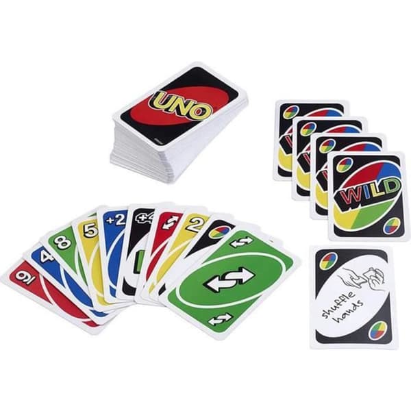 UNO brætspil og kortspil