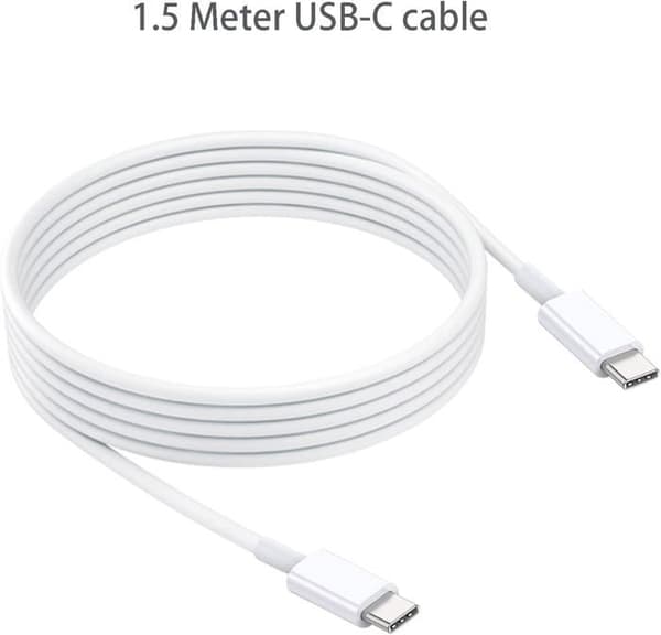 Lader - SQUARE DIFFUSION - 20W - Hurtig opladning - USB C - Kabel 1,5M