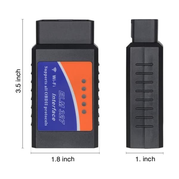 Scanner OBD2 - Understøtter Fransk - Alle køretøjer - WiFi - Kompatibel med Android/iOS/PC - Fejlkoder Diagnostik