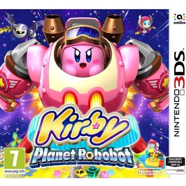 Kirby Planet Robot 3DS spil- REFURBISHED
