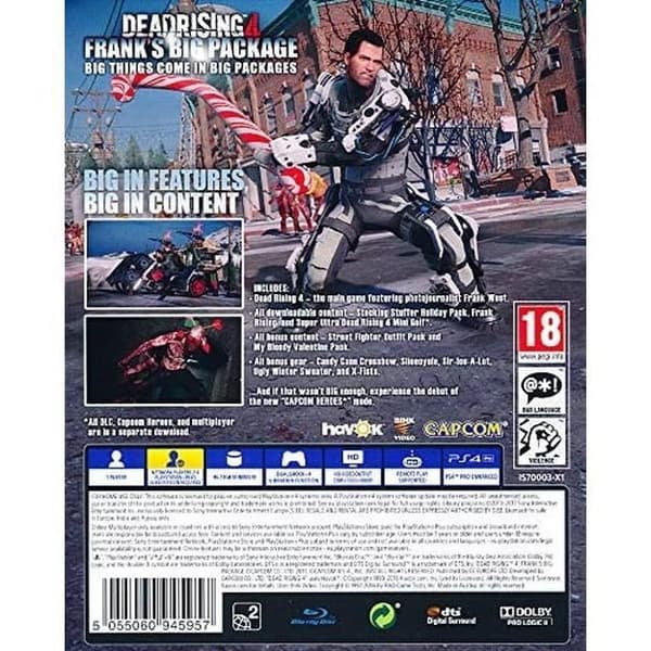 Videospil - Capcom - Dead Rising 4 - Special Edition - PS4 - Capcom Heroes-tilstand- REFURBISHED