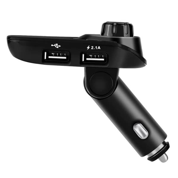 FM-sender - QIILU - T11 - Bluetooth - Håndfri kit - USB-oplader
