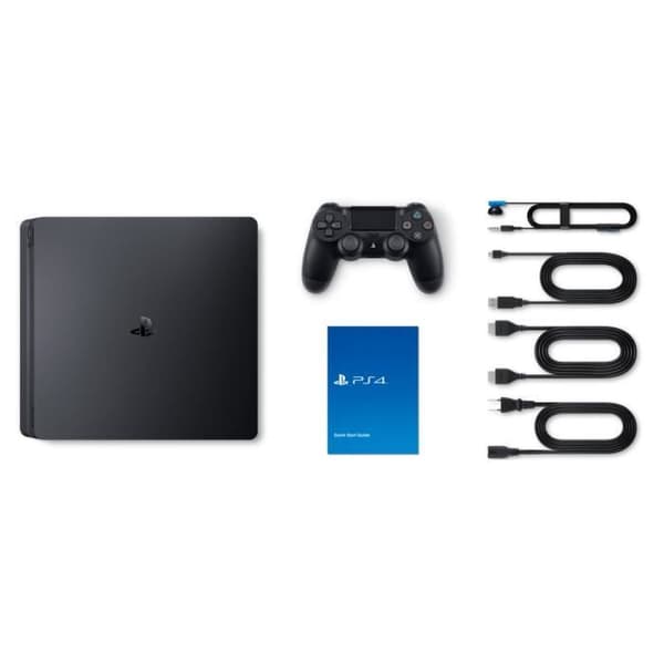 PS4 Slim - Sort - 500 Go- REFURBISHED