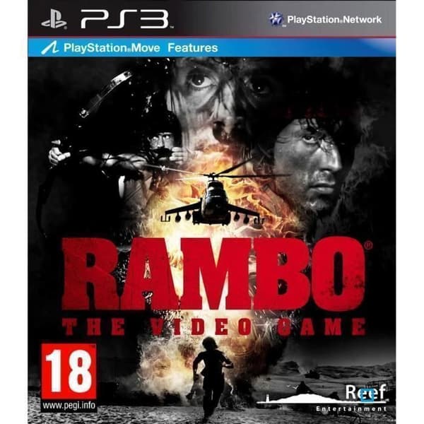 RAMBO - PS3 spillekonsol- USED