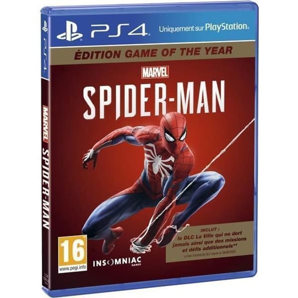 Marvel's Spider-Man Årets Spil PS4- USED