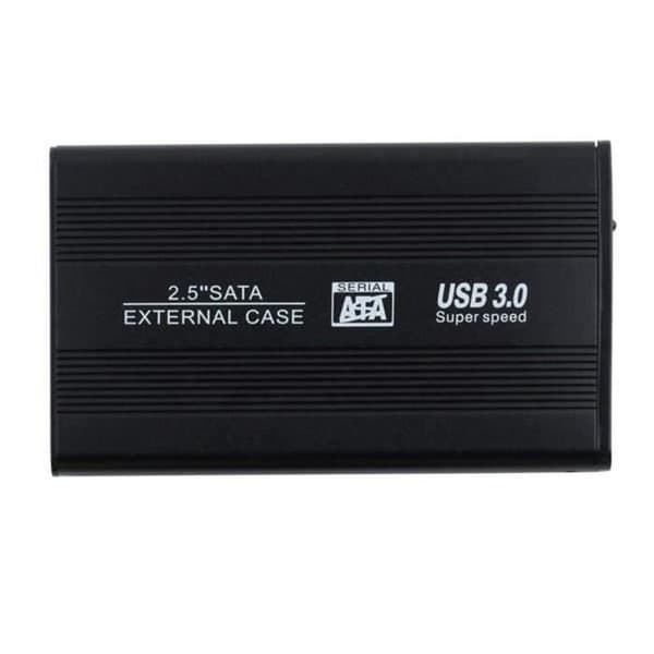 Extern hårddiskkapsling - ZEEKSON - 2,5 tum - USB 3.0 - SATA - Svart