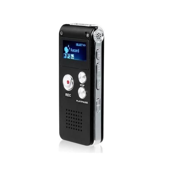 Stemmememo - ANTCOOL - 8GB - Mini USB - MP3-afspiller - LCD 650Hr