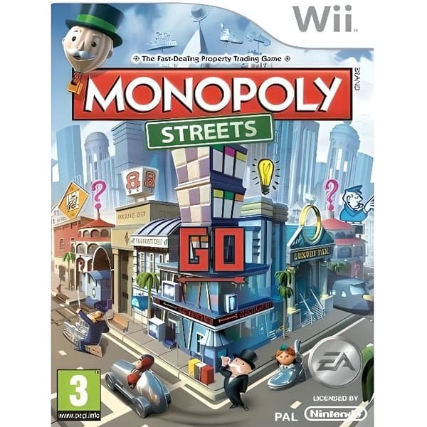 Monopoly Samling Spil Wii- USED