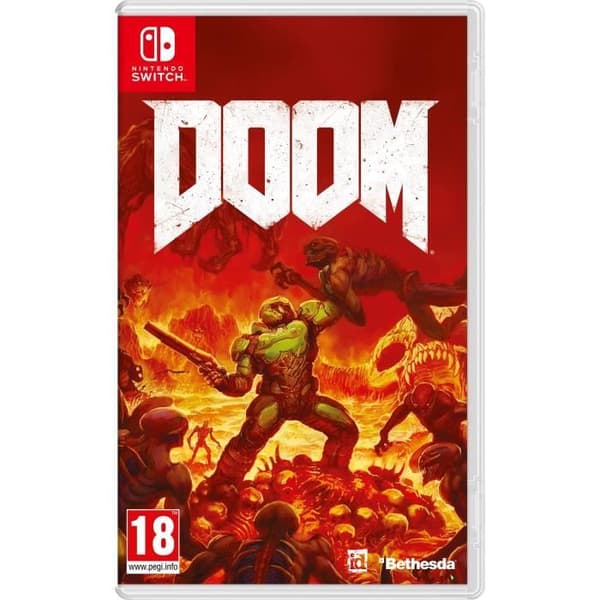 DOOM • Nintendo Switch spil- USED
