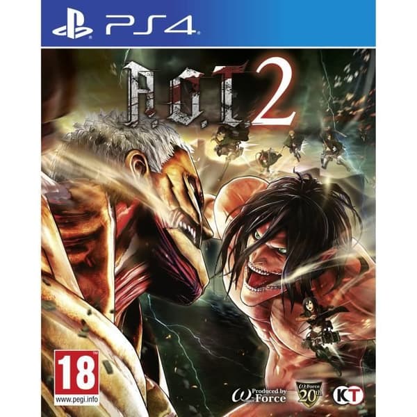 Attack on Titan 2 PS4-spel