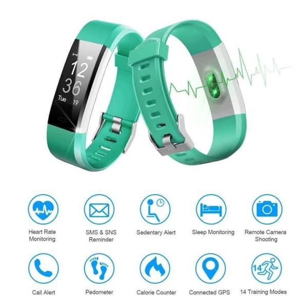 ID115 Smartwatch - Grøn