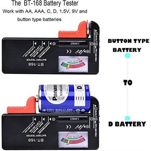 Batteritestare - Mångsidig - Kompakt - Analog display