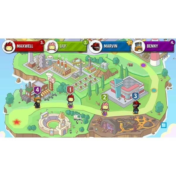 Videospil - Scribblenauts - Showdown - 2 spiltilstande - 1 til 4 spillere - Multi-platform- USED