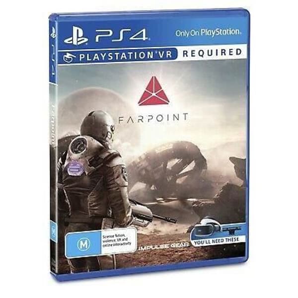 Playstation 4-spil - Farpoint- REFURBISHED