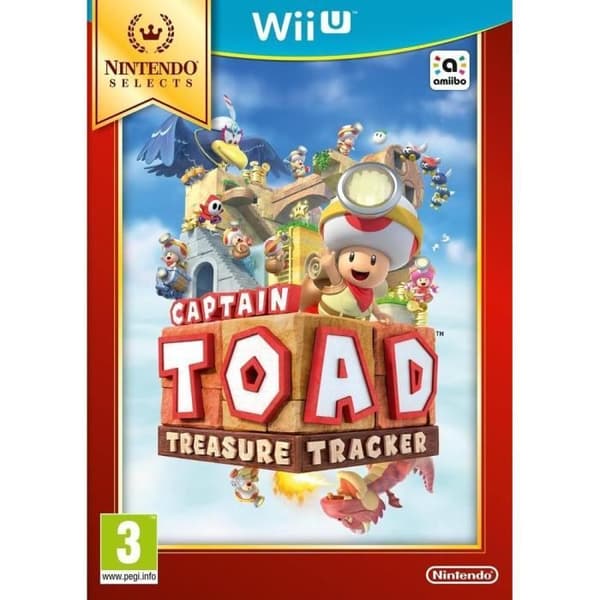 Captain Toad Treasure Select Spil Wii U- USED