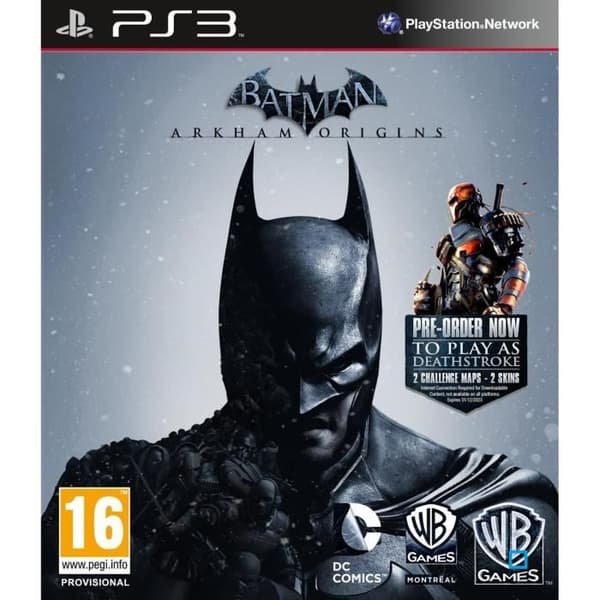 PS3-spil - Warner Bros. Interactive - Batman: Arkham Origins - Action - Online-tilstand - PEGI 16+- REFURBISHED
