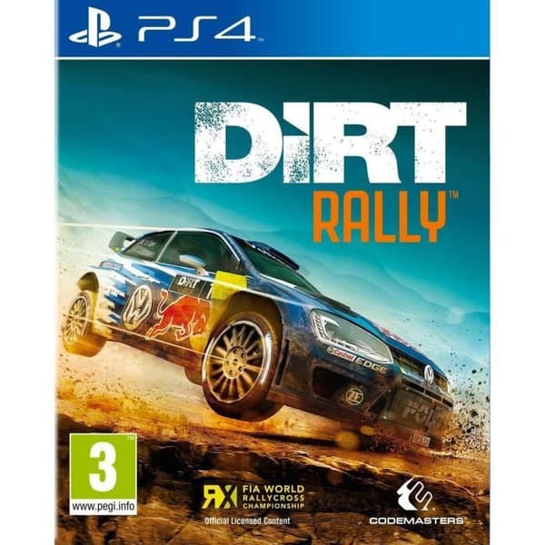 Dirt Rally PS4-peli- USED