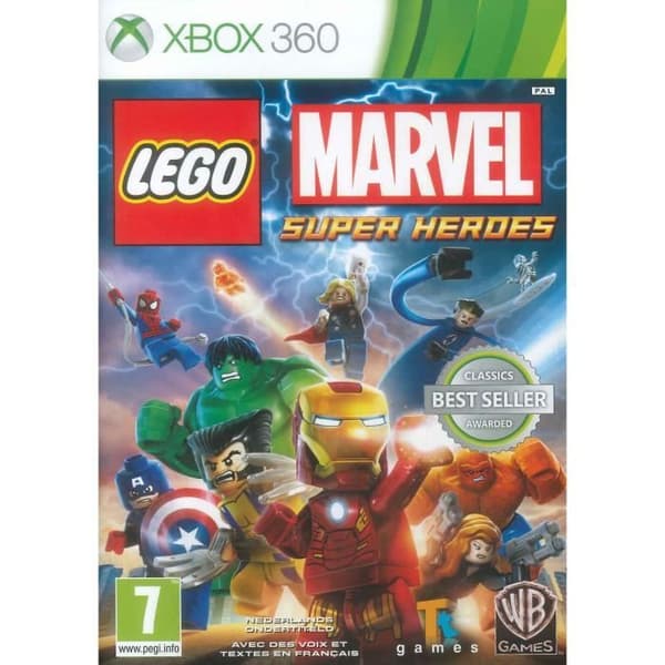 LEGO Marvel Superhelte (KLASSIKERE) : Xbox 360 , ML- REFURBISHED