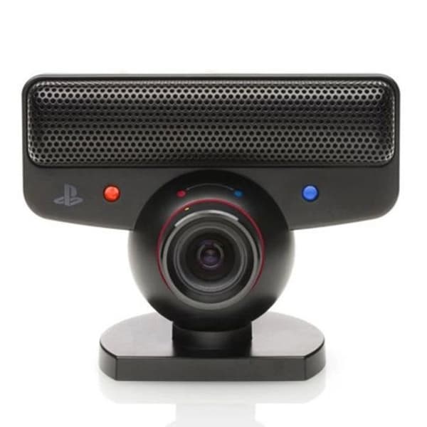 Til Sony Playstation 3 til Sony PS3 Move Controller Eye Camera Spil Sort- USED
