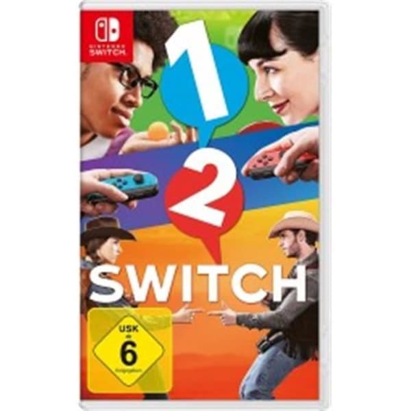 Videopeli - NINTENDO - 1-2-SWITCH - Arcade - 1-2 pelaajaa - PEGI 7+- USED