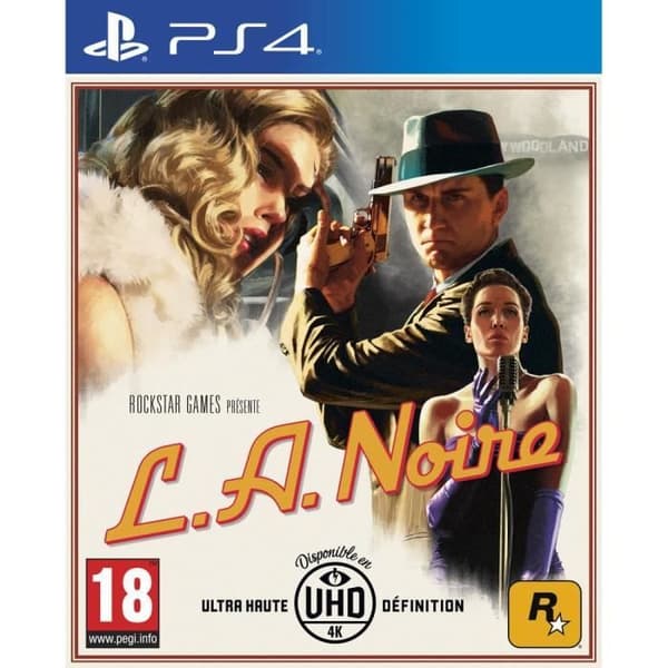 L.A. Noire Spil PS4- USED