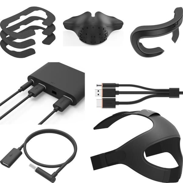 HTC VIVE Virtual Reality Headset + Fallout 4 VR-spel + 2 månaders Viveport-prenumeration