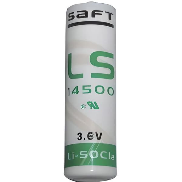Batteri lithium LS14500 AA 3.6V SAFT