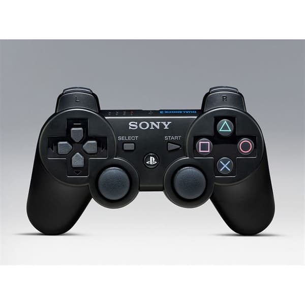 Dualshock 3 Musta Peliohjain PS3- REFURBISHED